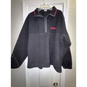Vintage made is USA ESPN swingster fleece pullover size L